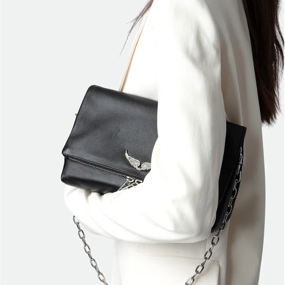 Zadig & Voltaire leather bag.  Like new ! - Picture 2 of 9